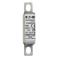  EATON 170M0209 Gyors biztosíték betét, félvezetők védelmére 660V, 16A, 0000 villanyszerelés