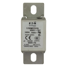  EATON 170M1517 Gyors biztosíték betét, félvezetők védelmére 690V, 100A, 000 villanyszerelés