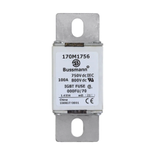 EATON 170M1756 Gyors biztosíték félvezetők védelmére, 690V, 100A, 000 villanyszerelés