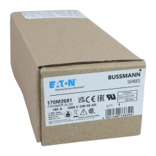  EATON 170M2681 Gyors biztosíték betét, félvezetők védelmére 1000V, 100A, 00 villanyszerelés