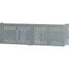 EATON 174399 Xboard+ függőleges 4xNZM1/vízszintes1xNZM1 szerelőlap 800