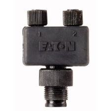 EATON 174706 SWD4-SP-4082 SWD splitter,be:4p M12-M,ki:2x4p M8-F,pin2 villanyszerelés