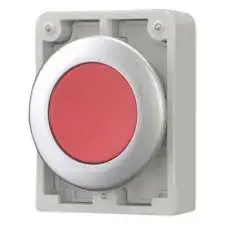 EATON 182944 Reteszelt nyomógomb,30mm,lapos,piros villanyszerelés