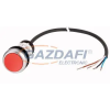 EATON 185608 Nyomógomb lapos,reteszelt,1Ny,piros,1m,kábel