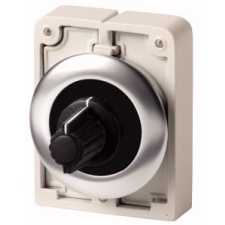 EATON 188123 M30I-FR100K-BLANK Pot.méter,fém,30mm,lapos,100K villanyszerelés
