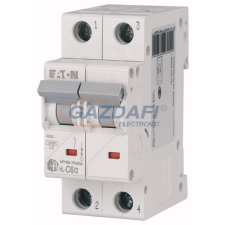 EATON 194768 Home kismegszakító 4,5kA, 2P, 6A, C jelleggörbe villanyszerelés