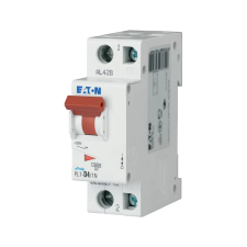  EATON 262754 PL7-D4/1N Kismegszakító, 10kA 1pól.+null villanyszerelés