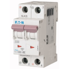 EATON 264905 PL7-C32/2-DC Kismegszakító. 2P, 32A, C karakterisztika, 10kA villanyszerelés