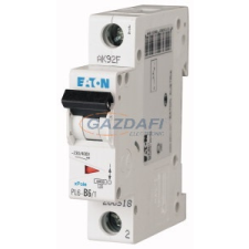 EATON 286530 Kismegszakító, 6kA 1 pólus 6A, C karakterisztika, PL6-C6/1 villanyszerelés