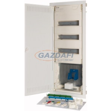 EATON 302437 Süllyesztett kiselosztó, IP30, HIBRID 3sor, feszítőrugós, lapos ajtó villanyszerelés