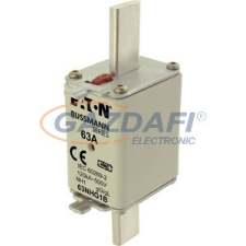 EATON 63NHG1B NH-betét 63A, DIN 1 méret, 500V AC, gG/gL villanyszerelés