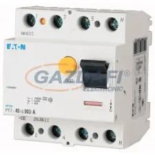 EATON EATON 165808 PF7-25/4/03 Áram-védőkapcsoló 10kA 4pól. villanyszerelés
