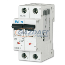 EATON EATON 168077 FAZ6-D50/2 Kismegszakító, 6kA 2-pól. villanyszerelés
