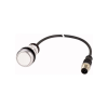 EATON EATON 181635 C22-D-W-K10-P3 Nyomógomb lapos, 1z, fehér, 0,5m, M12A