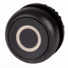EATON EATON 216610 M22S-D-S-X0 Nyomógomb, lapos, fekete villanyszerelés