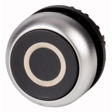 EATON EATON 216632 M22-DR-S-X0 Nyomógomb, lapos, fekete, reteszelt villanyszerelés