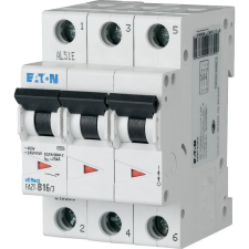 EATON EATON 240899 FAZT-D2/3 Kismegszakító, 25kA 3pól. villanyszerelés