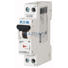 EATON EATON 278699 FAZ-D25/1N Kismegszakító, 15kA 1-pól.+null villanyszerelés