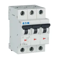 EATON EATON 278833 FAZ-B1,5/3 Kismegszakító, 15kA 3-pól. villanyszerelés