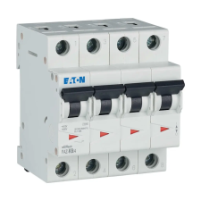 EATON EATON 279095 FAZ-K6/4 Kismegszakító, 15kA 4-pól. villanyszerelés