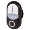 EATON EATON 284832 M22-DDLM-WS-X1/X0 Kettős világító nyomógomb, "0" nyomógomb kiemelve