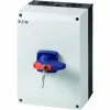 Eaton Electric Gmbh Eaton főkapcsoló 125a három pólusú tokozott, hengerzár, kék, dmm-125/3/i5/c-b-172858