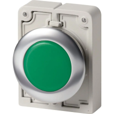 Eaton Electric Gmbh Eaton jelzőlámpa, fém, 30mm, lapos, zöld, m30i-fl-g-188044 villanyszerelés