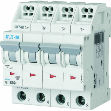 Eaton Electric Gmbh Eaton kismegszakító, 10ka dugaszolókapcsokkal, pli-d16/4-101370 villanyszerelés