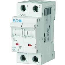 Eaton Electric Gmbh Eaton kismegszakító, 10ka kétpólusú, pl7-d1/2-108184 villanyszerelés
