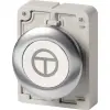 Eaton Electric Gmbh Eaton nyomógomb, fém, 30mm, lapos, fehér, x11, m30i-fd-w-x11-188056