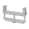 Eaton Electric Gmbh Eaton xe felső gyűjtősíntartó, 3/4 vezetős, 2x 60x10mm, xlabt60-196197