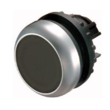 Eaton Electric Gmbh M22-DR-S Nyomógomb, lapos, fekete, reteszelt 216613 Eaton villanyszerelés