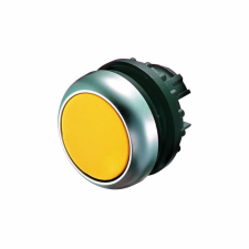 Eaton Electric Gmbh M22-DR-Y Nyomógomb, lapos, sárga, reteszelt 216621 Eaton villanyszerelés
