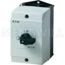 EATON KÉZIKAPCS. 20A 3P BE-KI TOKOZ. villanyszerelés