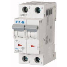 EATON PL6-B16/2 kismegszakító 2P 16A B 6kA (286555) villanyszerelés