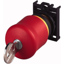 EATON Y7-216514 1ny/előlapra/kpl/VÉSZ-KI kulcsos nyomógomb (216514) villanyszerelés