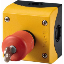 EATON Y7-216523 komplett 1z-1ny tokozott kulcsos vészgomb (216523) villanyszerelés