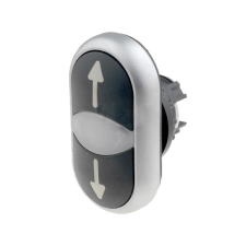 EATON Y7-216710 fekete-fehér fel-le kettős világító nyomógomb (216710) villanyszerelés