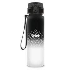 eau - Ars Una BPA mentes kulacs - matt fekete-fehér 600 ml kulacs, kulacstartó