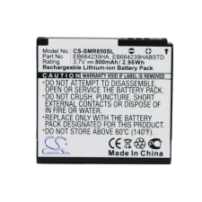  EB664239HA Akkumulátor 800 mAh mobiltelefon akkumulátor