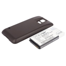 EB-BG900BBE 5600 mAh fekete hátlapos utángyártott akkumulátor mobiltelefon akkumulátor