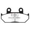 EBC BRAKES EBC FA124 fékbetét szett (1 tárcsához, organikus, Kevlar) EBC Brakes Futómű és fék alkatrészek Fékbetétek (tárcsafék)