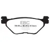 EBC BRAKES EBC FA319/2HH erősített fékbetét (1 tárcsához) EBC Brakes Futómű és fék alkatrészek Fékbetétek (tárcsafék)