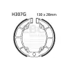 EBC BRAKES EBC H307G fékbetét szett, hornyolt (1 készlet) EBC Brakes Fékrendszer és alkatrészei Fékbetétek, fékpofák és féktárcsák Dobfékpofák Dobfékpofa készletek