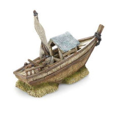  EBI AQUA DELLA BOAT -S- 30x11x19,5cm hajóroncs akvárium dekoráció