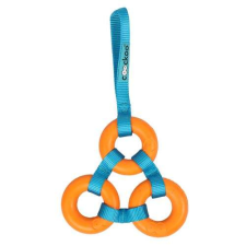  EBI COOCKOO Kutyajáték 3 gumi karikából - Narancssárga kutyafelszerelés
