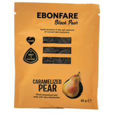  Ebonfare Black Pear 45g (Fekete körte) csokoládé és édesség
