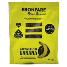 Ebonfare Ebonfare Black Banana 45g (Fekete banán) csokoládé és édesség