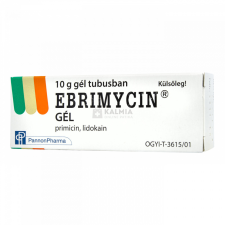 Ebrimycin gél 10 g gyógyhatású készítmény