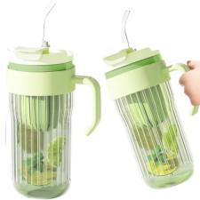 eCarla Bordázott üvegbögre 550ml zöld bögrék, csészék